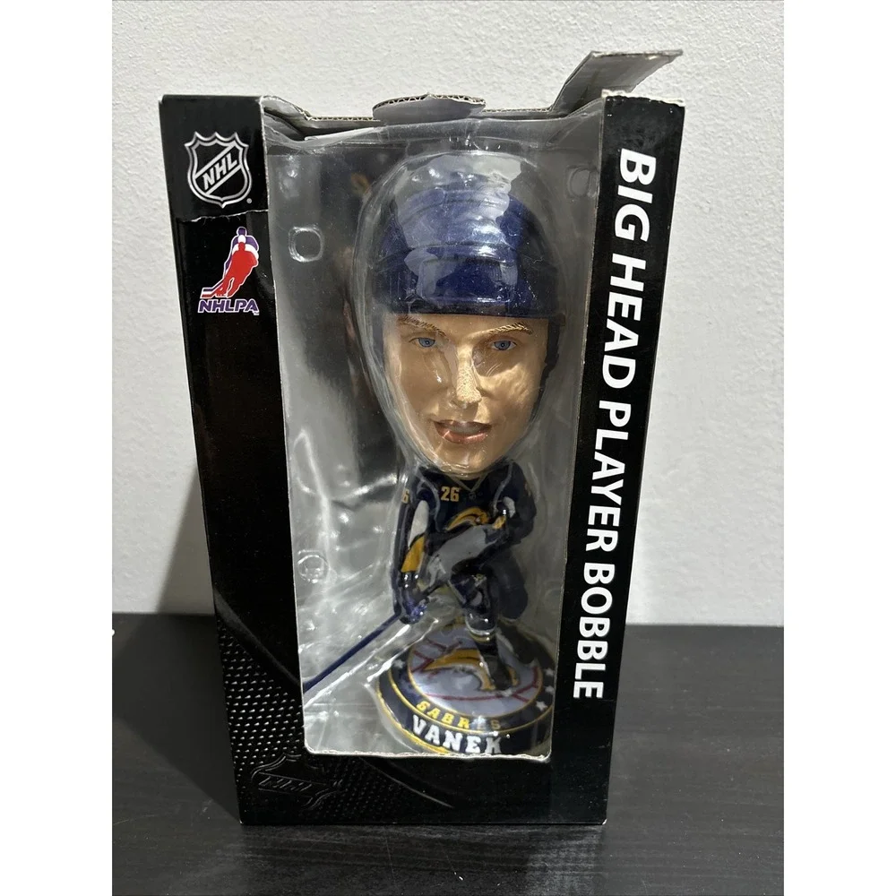 Sabres Vanek Bobblehead Big Head NHL NHLPA Buffalo Sabres Thomas Vanek New Rare